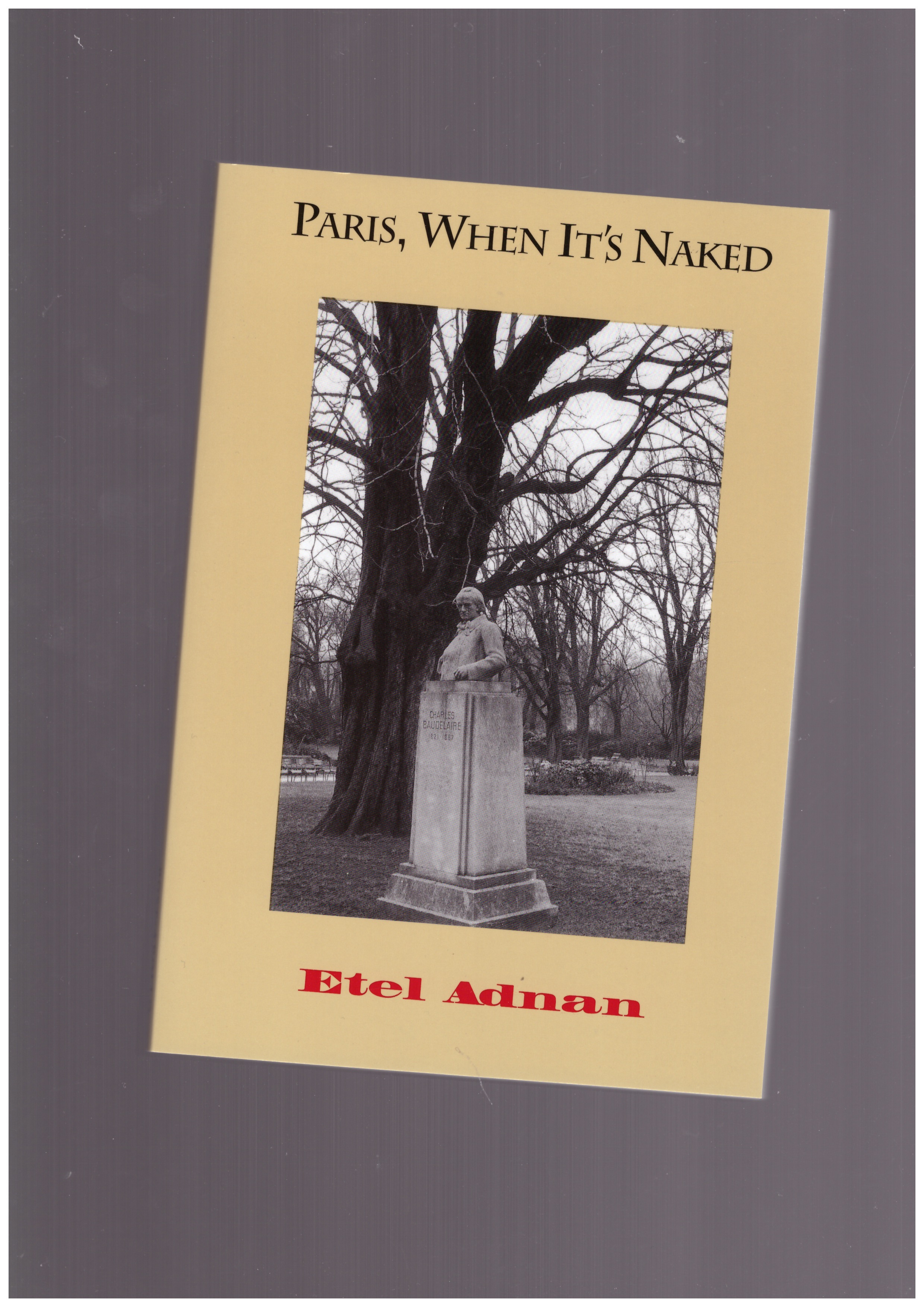 ADNAN, Etel - Paris, When It’s Naked